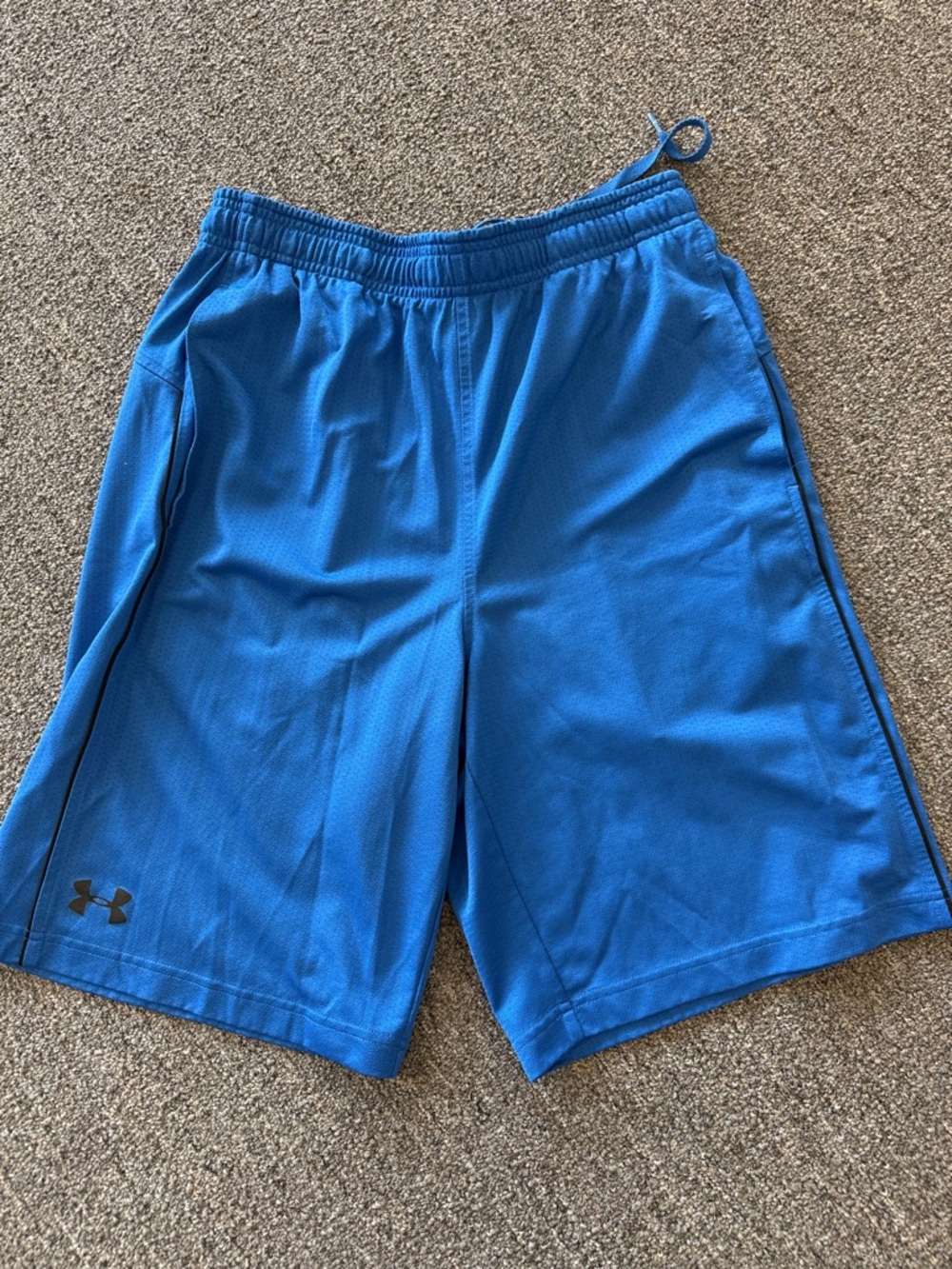 Under Armour Men’s Bright Blue Performance Athletic Shorts
